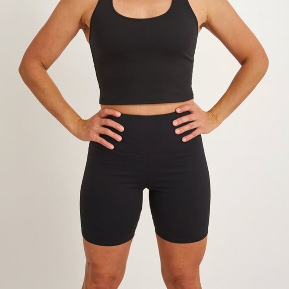 Black Biker shorts Bar II size medium - Picture 1 of 9